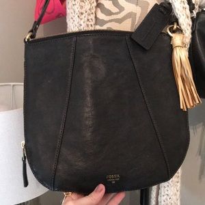 Fossil crossbody bag black